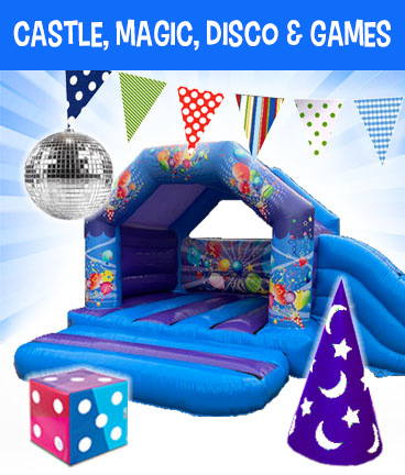 Inflatables, Magic, Disco & Games!